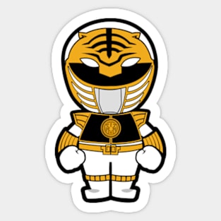 White Ranger Chibi Sticker